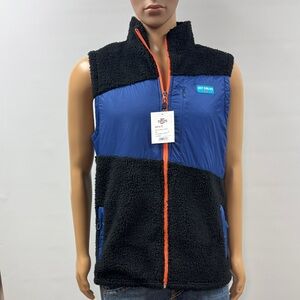 NWT Hot Chillys Men's Black and Blue Vest